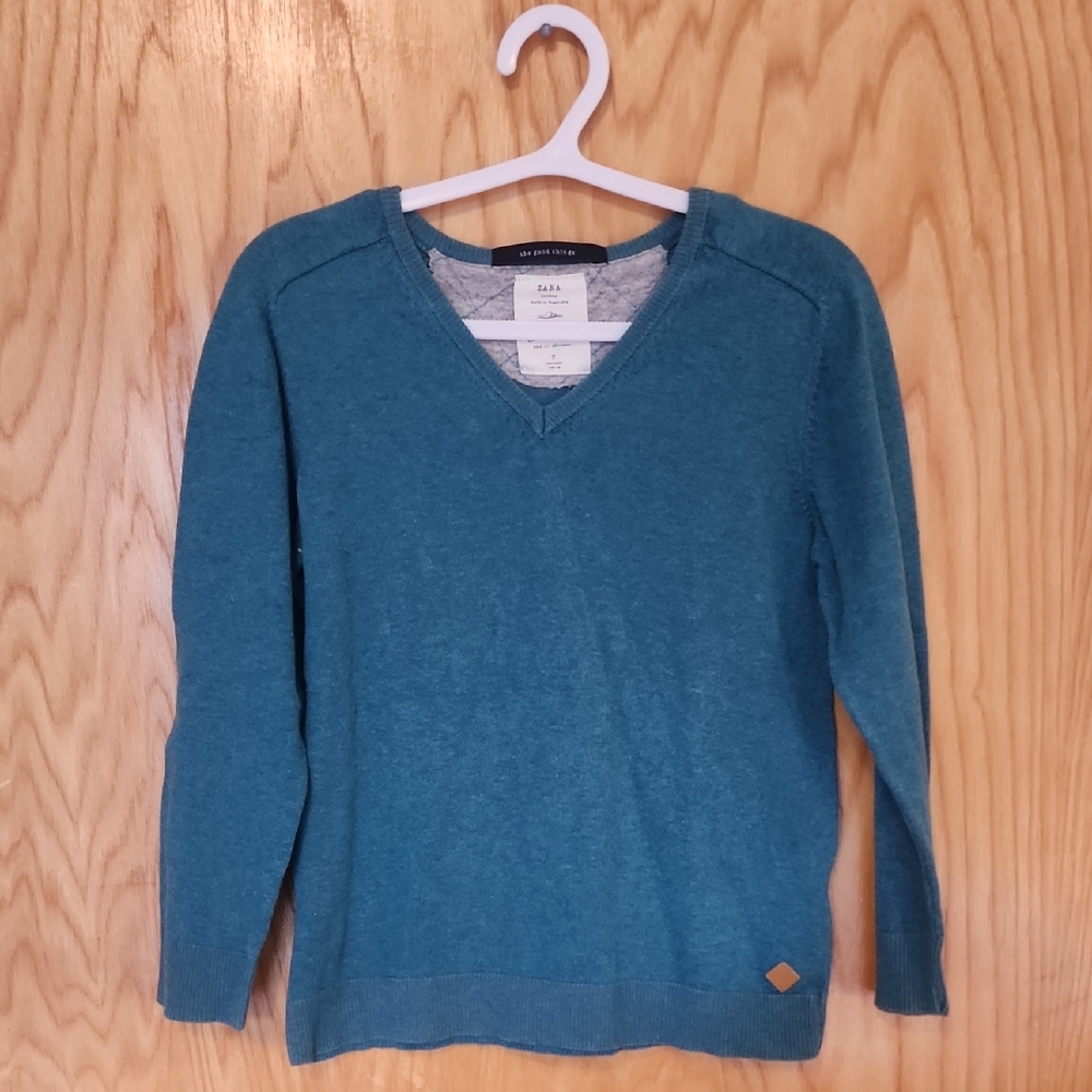 Zara Greenish Sweater
